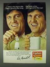 1978 Lipton Tea Ad - Don Meredith - $18.49
