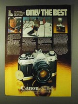 1979 Canon AE-1 Camera Ad - Jean-Claude Killy - $18.49