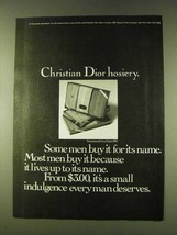 1979 Christian Dior Hosiery Ad - Some Buy For Its Name - £14.73 GBP