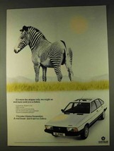 1979 Chrysler Alpine Sunseeker Ad - Sold You a Zebra - $18.49