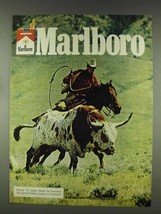 1978 Marlboro Cigarettes Ad - Marlboro Man, Cowboy - £14.78 GBP