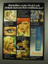 1978 Maybelline Fresh Lash Mascara Ad - Conditions - £14.74 GBP