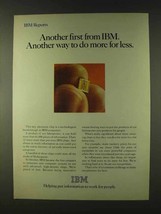 1979 IBM Computers Ad - Another First From IBM - £14.55 GBP