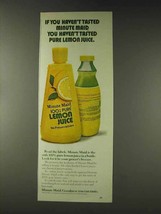 1978 Minute Maid Lemon Juice Ad - Haven&#39;t Tasted - £14.78 GBP