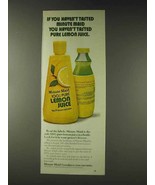 1978 Minute Maid Lemon Juice Ad - Haven&#39;t Tasted - £14.78 GBP