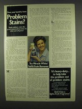 1978 Miracle White Soil &amp; Stain Remover Ad, Ann B Davis - $18.49