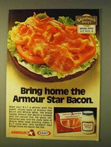 1979 Kraft Miracle Whip and Armour Star Bacon Ad - £14.77 GBP