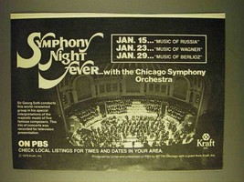 1979 Kraft PBS Symphony Night Fever Ad - $18.49
