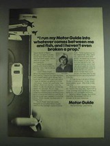 1978 Motor-Guide Trolling Motor Ad - David Walsh - £13.89 GBP