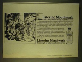 1979 Listerine Mouthwash Ad - Guy Fawkes - $18.49