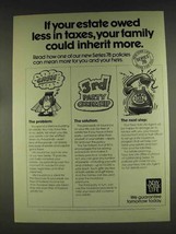 1978 New York Life Insurance Ad - Owed Less in Taxes - £14.50 GBP