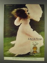 1978 Nina Ricci L'Air du Temps Perfume Ad - NICE - $18.49