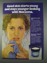 1978 Noxzema Skin Cream Ad - Good Skin Starts Young - £14.38 GBP