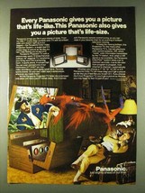 1979 Panasonic Projection TV Ad - Picture Life-Like - £14.78 GBP
