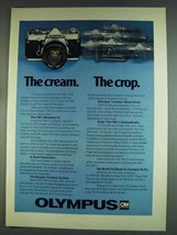 1978 Olympus OM-1 Camera Ad - The Cream The Crop - £14.27 GBP