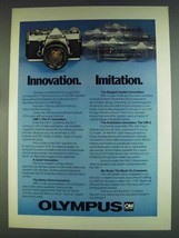 1978 Olympus OM-1 Camera Ad - Innovation. Imitation. - £14.27 GBP