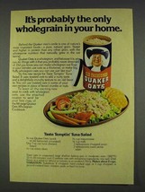 1978 Quaker Oats Ad - Taste Temptin' Tuna Salad Recipe - $18.49
