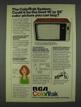 1978 RCA ColorTrak Cosmos Model FB497W TV Ad - $18.49