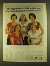 1980 Avon Championship Tennis Ad - The Biggest Name - £14.74 GBP