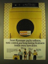 1980 Bounce Fabric Softener Ad - Sears Kenmore Packs - £14.48 GBP