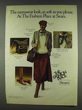 1978 Sears Ad - Visor Cap, Tattersall Shirt, Vest - $18.49