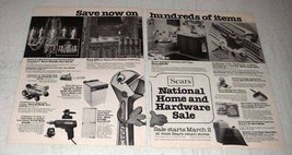 1978 Sears Hardware Ad - Save On Hundreds of Items - $18.49