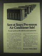 1978 Sears Kenmore Air Conditioners Ad - £14.78 GBP