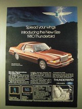 1980 Ford Thunderbird Ad - Spread Your Wings - $18.49