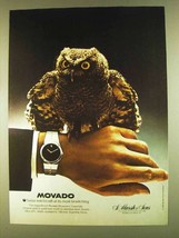 1980 Movado Museum L&#39;Imperiale Watch Ad - $18.49