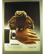 1980 Movado Museum L&#39;Imperiale Watch Ad - £14.78 GBP