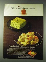 1978 Stouffer&#39;s Cauliflower au Gratin Ad - $18.49