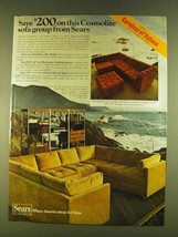 1980 Sears Cosmolite Sofa Group Ad - $18.49