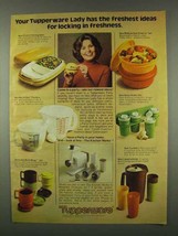 1978 Tupperware Ad - Divided Serving Dish; Mix-N-Stor - £14.78 GBP