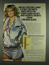 1978 Virginia Slims Cigarettes Ad - Break a Record - £14.56 GBP