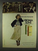 1978 Virginia Slims Cigarettes Ad - Miss Loeb Hid - £14.56 GBP