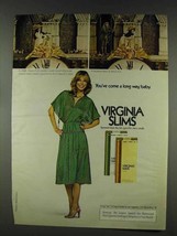 1978 Virginia Slims Cigarettes Ad - The Emperor&#39;s Clock - £14.56 GBP
