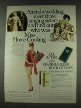 1978 Virginia Slims Cigarettes Ad - Attend a Wedding - £14.56 GBP