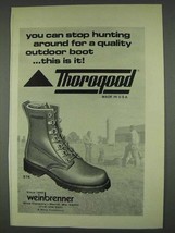 1978 Weinbrenner 574 Boots Ad - Stop Hunting Around - £14.78 GBP