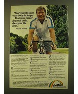 1979 AMF Bicycle Ad - Mickey Mantle - £14.78 GBP