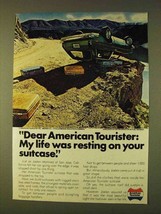 1979 American Tourister Suitcase Ad - My Life Resting - £14.78 GBP