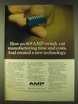 1979 AMP DIP Switch Ad - Cut Time and Costs - $18.49