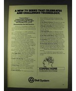 1979 Bell System BBC Connections TV Show Ad - £14.78 GBP