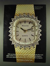 1979 Bulova Quartz #95775 Watch Ad - Did You Know - £14.78 GBP