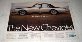 1979 Chevrolet Caprice Sedan Ad - America&#39;s Pace Car - £14.76 GBP