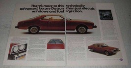 1979 Datsun Skyline 240K Coupe Ad - Advanced - $18.49