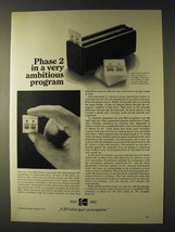 1979 Eastman Kodak Ad - Phase 2 Is Ambitious Program - $18.49