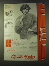 1979 Elizabeth Arden The Salon Ad - Woman in Fur Coat - £14.78 GBP