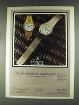1979 Ebel Flatline Quartz Watch Ad - £14.54 GBP