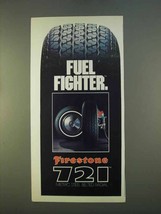 1979 Firestone 721 Steel Belted Radial Tire Ad - £14.54 GBP