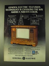 1979 General Electric VIR Television Set Ad - Changing - £14.27 GBP